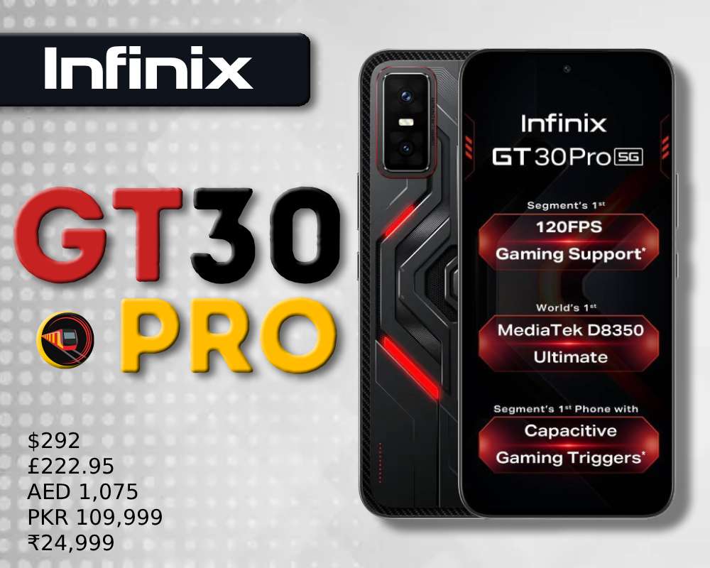 Inifnix GT 30 pubg-mobile